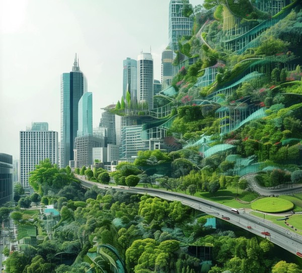 绿色动态壁纸，商业与自然的共生之道